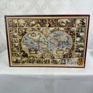 FX Schmid Puzzle ANTIQUE WORLD MAP 1500 pieces